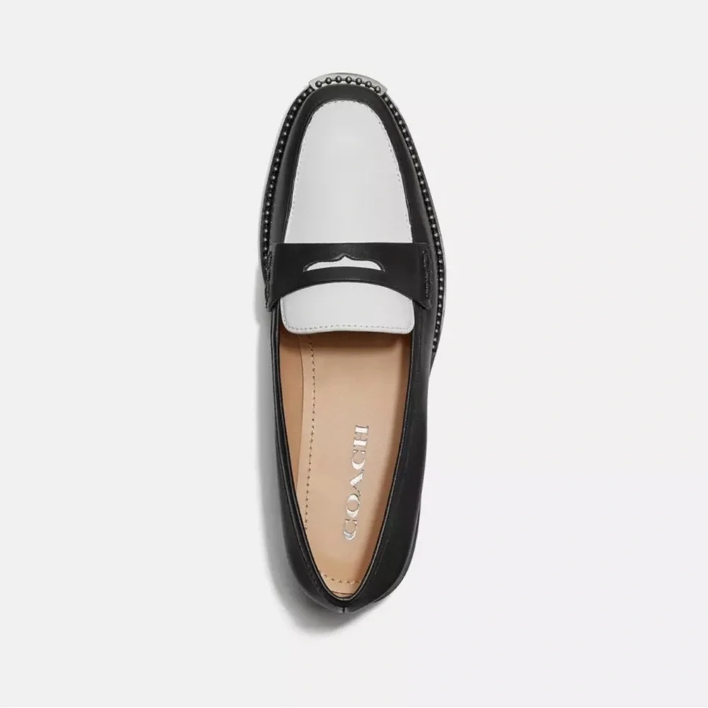 Coach Nelli Leather Loafers